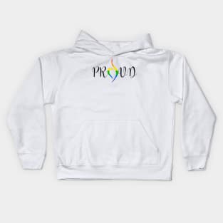 Recovery Pride Symbol Kids Hoodie